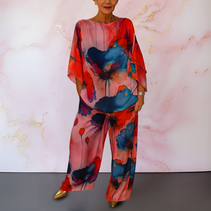 Moniek | Conjunto de Dos Piezas de Satén para Mujer