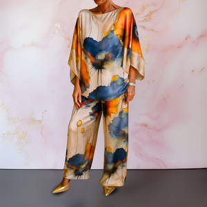 Moniek | Conjunto de Dos Piezas de Satén para Mujer