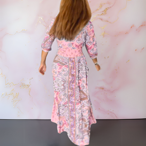 Marga | Elegante vestido de verano con escote en V