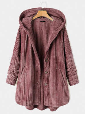 Maureene | Abrigo de Cardigan de Invierno