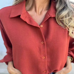 Lorena | Blusa Elegante para Damas con Cierre de Botones