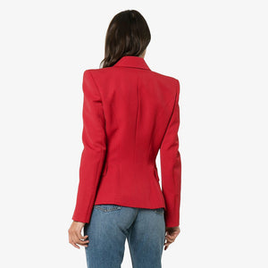 Blazer de mujer a medida con botones