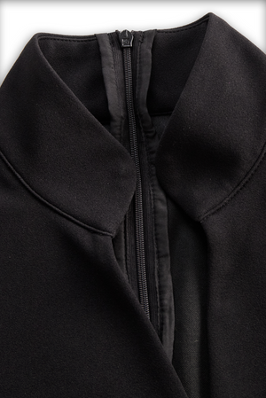 Selvianeé | Vestido Negro Refinado con Cinturón
