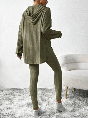 Conjunto de Lounge de Punto Acanalado Camden