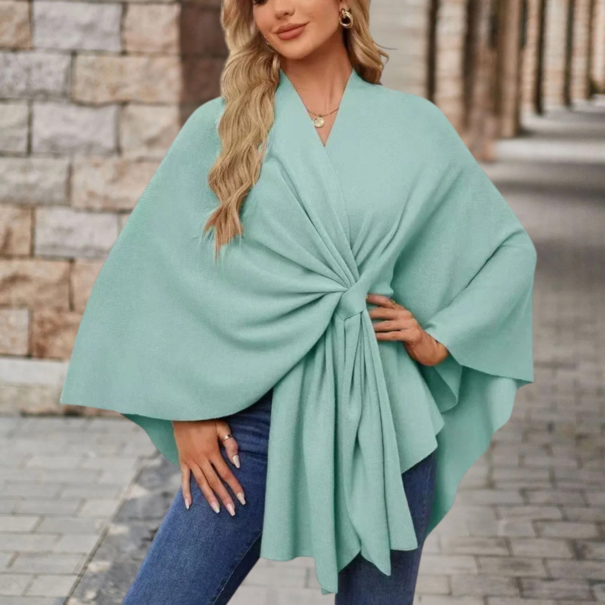 Corviellea | Poncho Chic Elegante