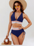Conjunto de Bikini con Control de Barriga y Cintura Alta