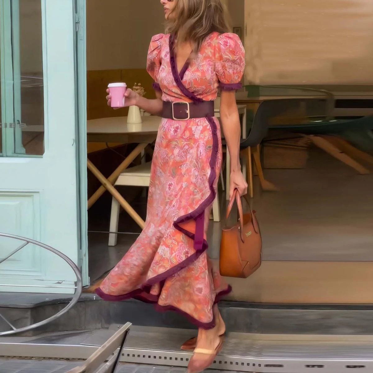 Serelith | elegante maxi rosa