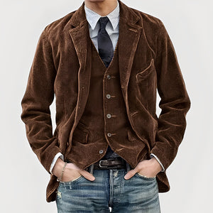 CHAQUETA Y CHALECO VINTAGE