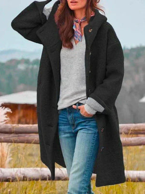 ISABELLE | Elegante abrigo largo de invierno