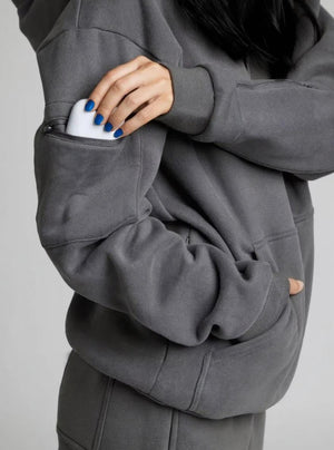 COMFY Sudadera de Viaje en Modo Avión