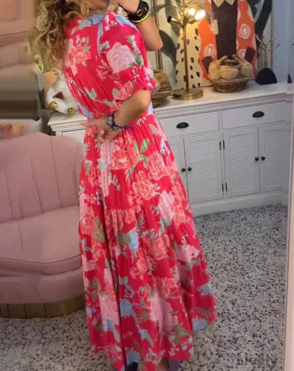 Vestido Vibrante Sicilia para un Estilo y Comodidad sin Esfuerzo