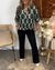 Janny | Blusa Casual con Mangas Largas y Patrón Elegante