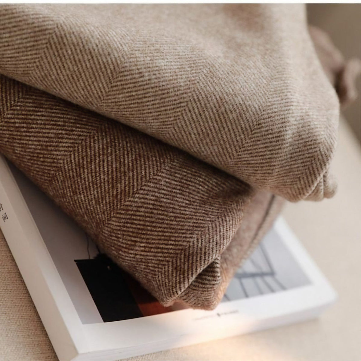 Pantalones elegantes de lana pura a medida