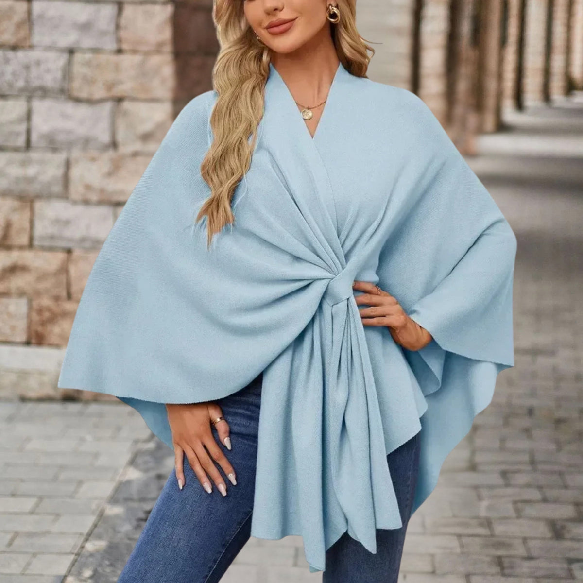 Corviellea | Poncho Chic Elegante