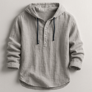Camisa de lujo con capucha