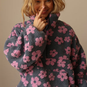 Suzan | Suéter con estampado de flores