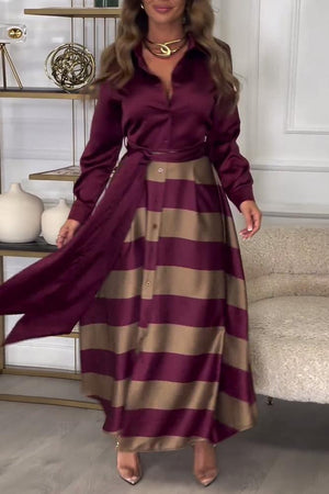 Viena - Vestido Elegante con Efecto de Dos Piezas