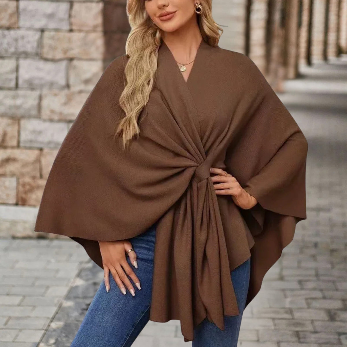 Corviellea | Poncho Chic Elegante