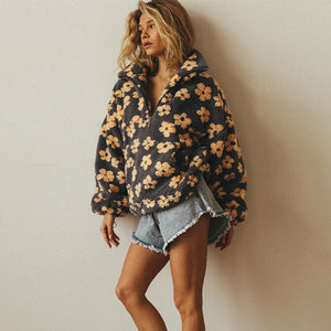Suzan | Suéter con estampado de flores
