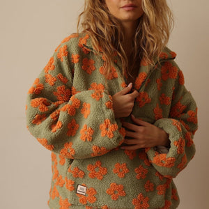 Suzan | Suéter con estampado de flores