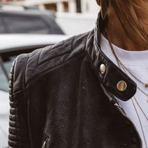 Santana | Chaqueta de Cuero Verdadero