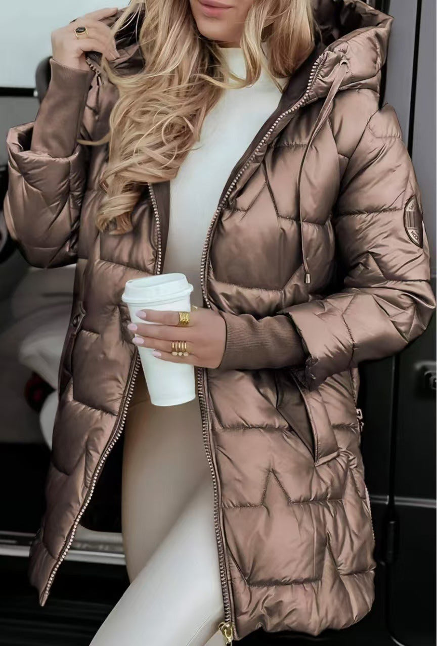 Chaqueta de Otoño para Damas con Capucha