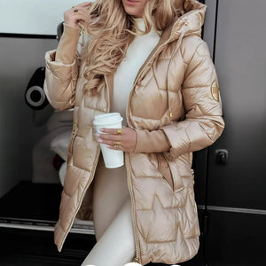 Chaqueta de Otoño para Damas con Capucha