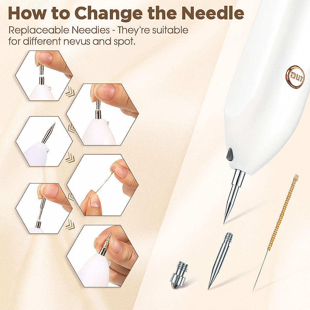 Lápiz Recargable para Eliminar Verrugas y Piel Seca