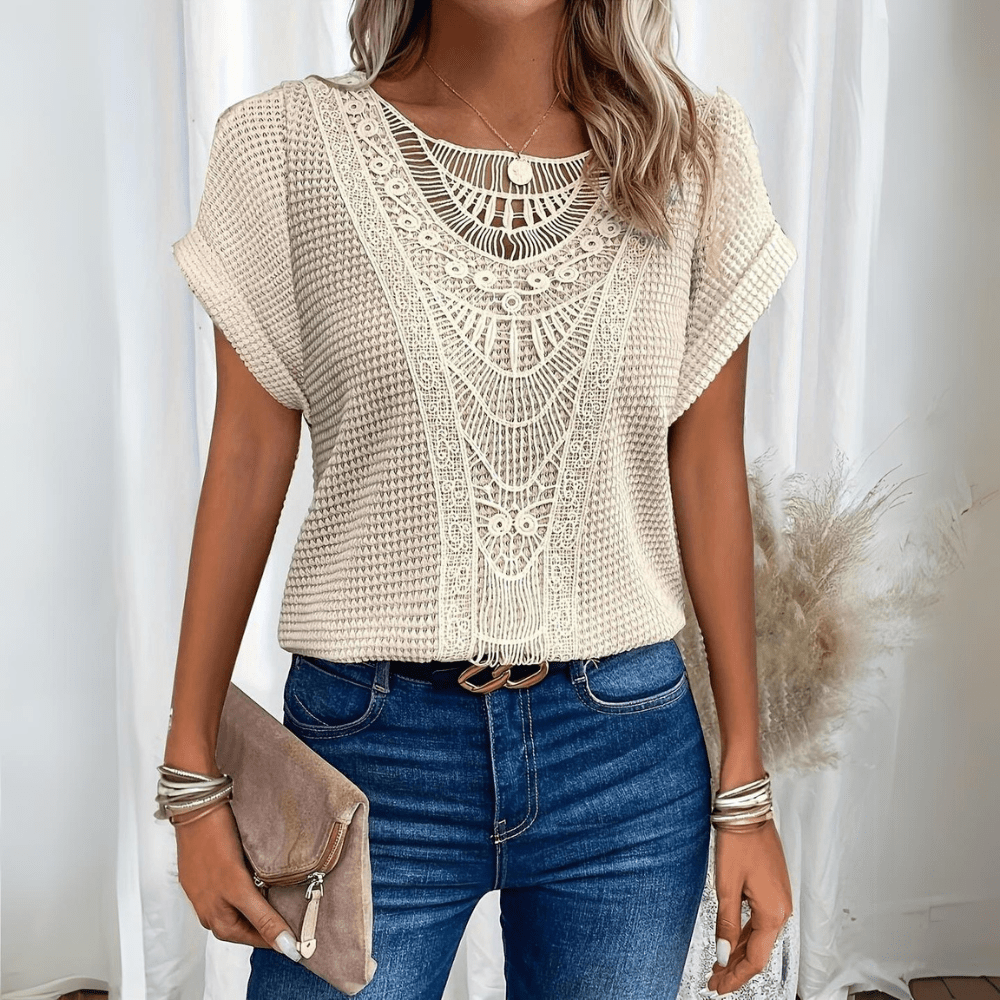 Karin | Elegante blusa estilo Ibiza