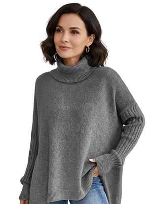 LIVia | SUÉTER DE CUELLO ALTO ELEGANTE