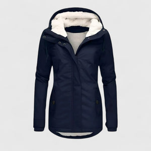 Elayne | Elegante Chaqueta con Capucha para Todas las Estaciones