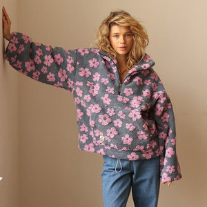 Suzan | Suéter con estampado de flores