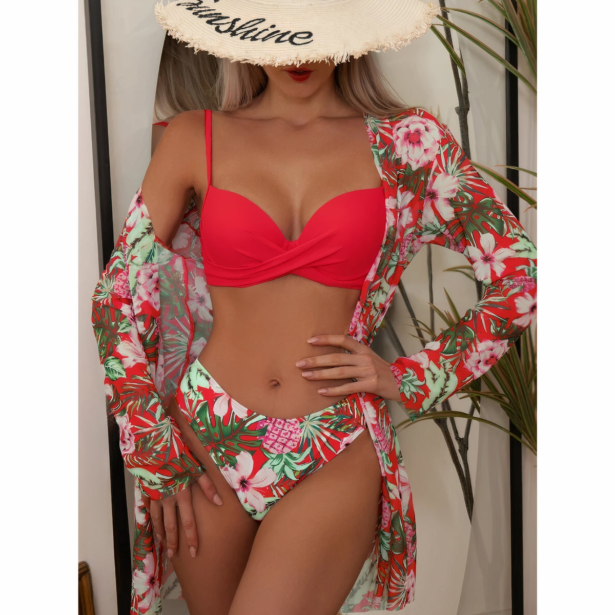 Conjunto de bikini 3 en 1 más vendido
