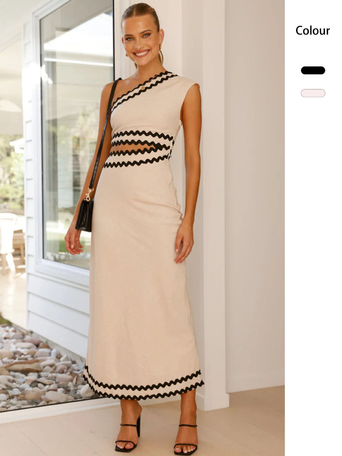 Vestido Amelia de un Hombro