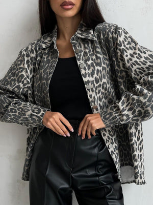 Chaqueta animal print Leopardo Alejandra