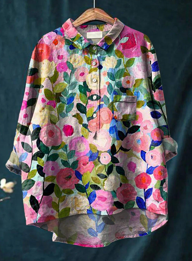 Blusa de Estampado Floral - Isabella