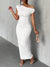 Vestido Maxi Off-Shoulder Celine