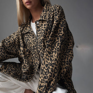 Chaqueta animal print Leopardo Alejandra