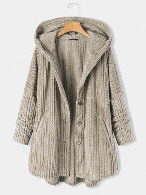 Maureene | Abrigo de Cardigan de Invierno