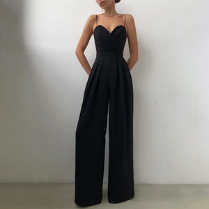 Mono Femenino Sastrería en Chiffon con Tirantes