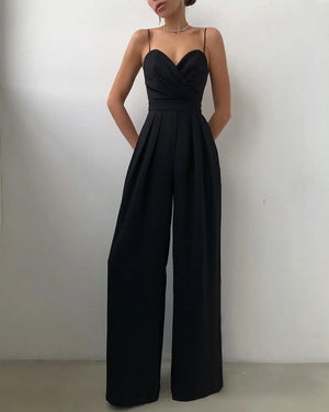 Mono Femenino Sastrería en Chiffon con Tirantes