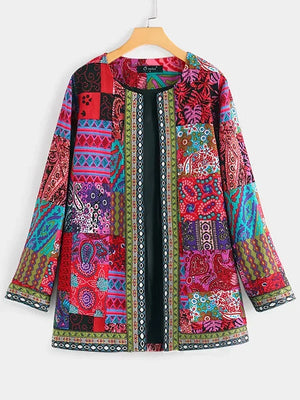 Mailyn | Chaqueta Bohemia de Parches