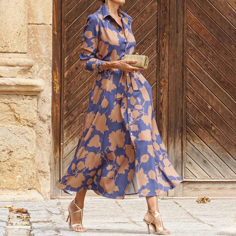 Lessa - Vestido Elegante con Escote en V