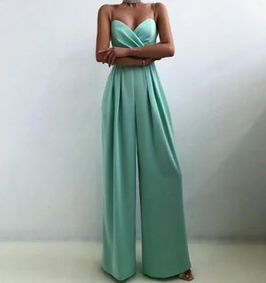 Mono Femenino Sastrería en Chiffon con Tirantes