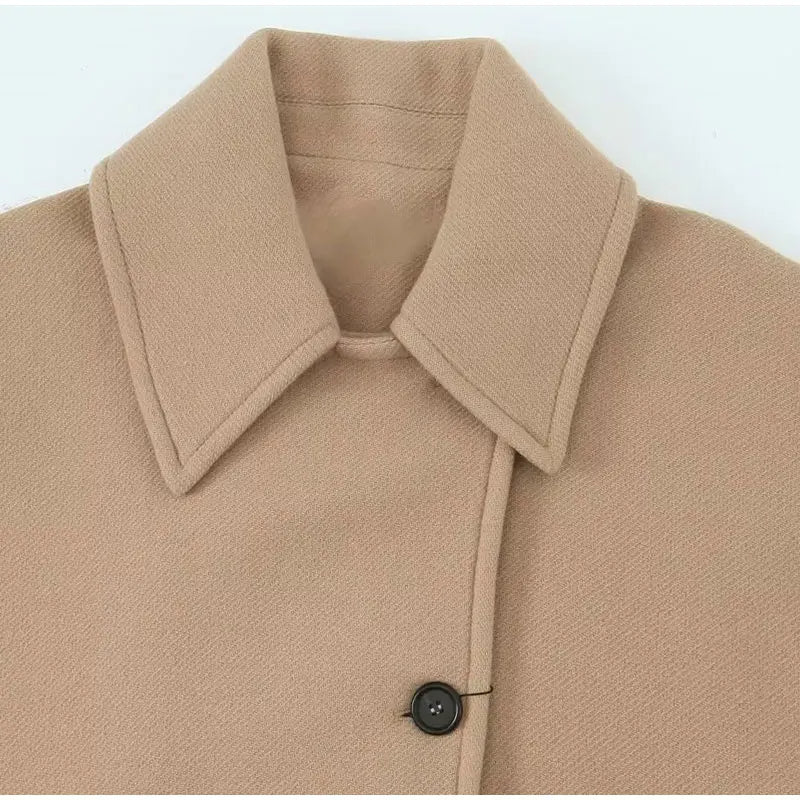 Chaqueta Reila Oversize con Bolsillos