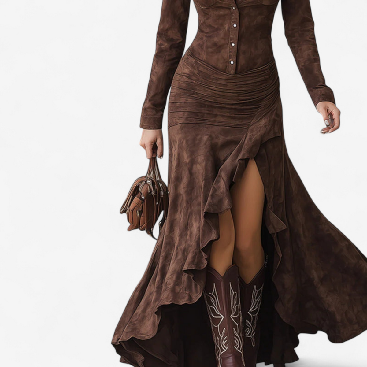 Elizabeth™ Vestido Largo Ajustado