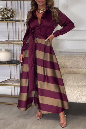 Viena - Vestido Elegante con Efecto de Dos Piezas