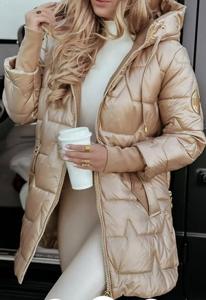 Chaqueta de Otoño para Damas con Capucha