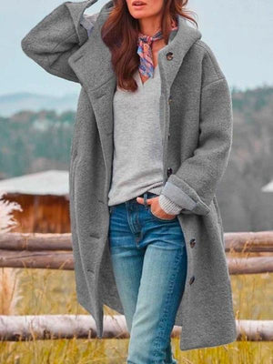 ISABELLE | Elegante abrigo largo de invierno