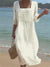 Vestido Lívia de lino informal
